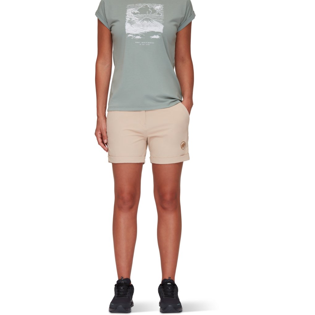 Mammut Runbold Roll Cuff Shorts Women - savannah