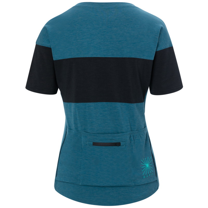 Giro Ride Jersey Women - harbor blue/black