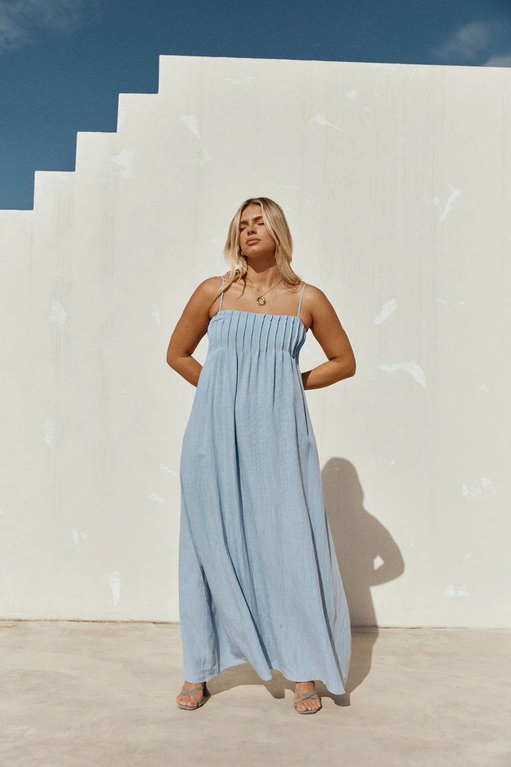 Ada Dress - Blue