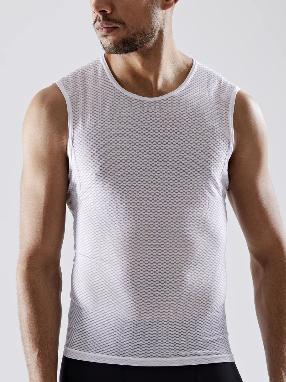 CRAFT Cool Mesh Superlight Sleeveless Top Men - White