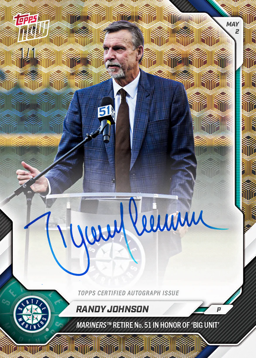 Randy Johnson - 2026 MLB Topps NOW® - Card 155