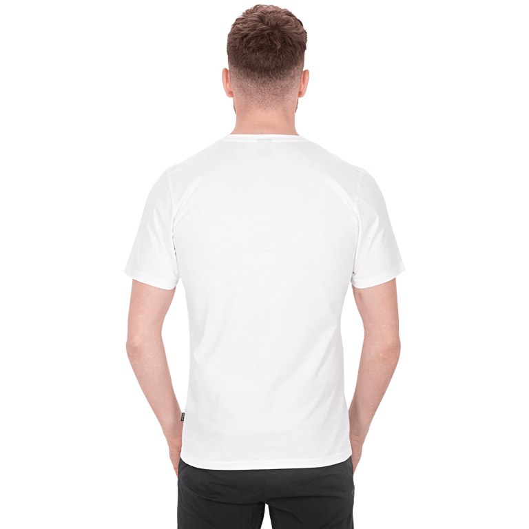 CUBE After Race Organic Classic Logo T-Shirt Men - white
