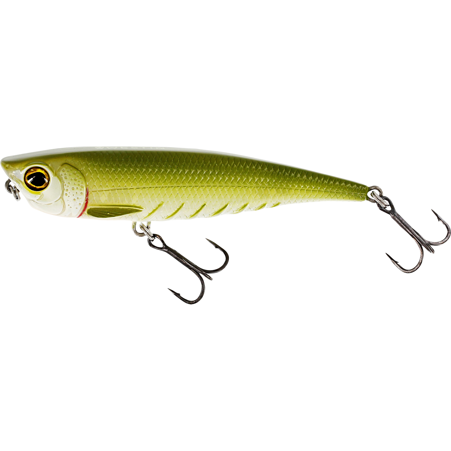 Westin Hardbait Spot-On Top Walker (Green Minnow)