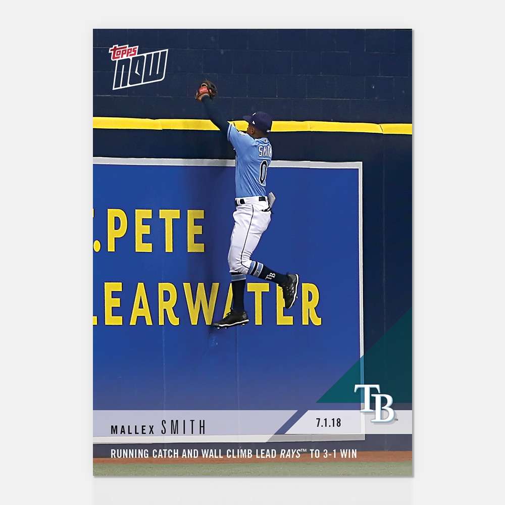 Mallex Smith - 07/01/2018 TOPPS NOW® Card 394 - Print Run: 181