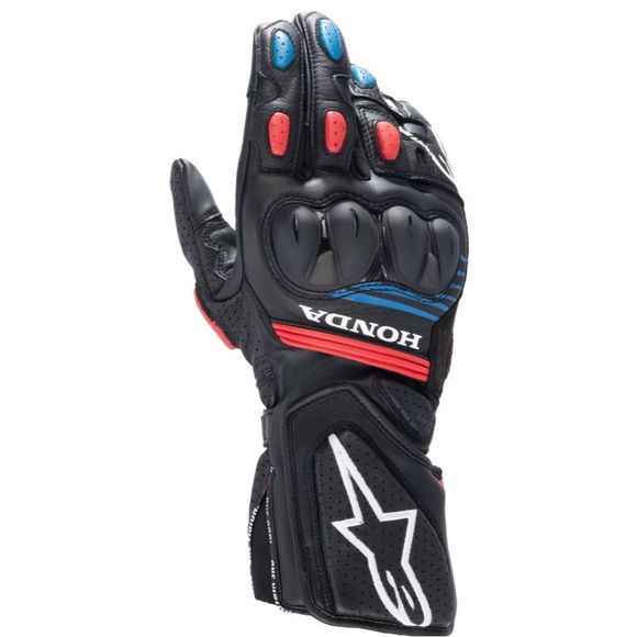 Alpinestars honda sp-8 v3 gloves - black / redRef : AP3142