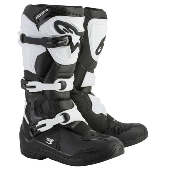 Alpinestars TECH 3 cross boots - BLACK WHITE 2023 - Black / WhiteRef: AP11039
