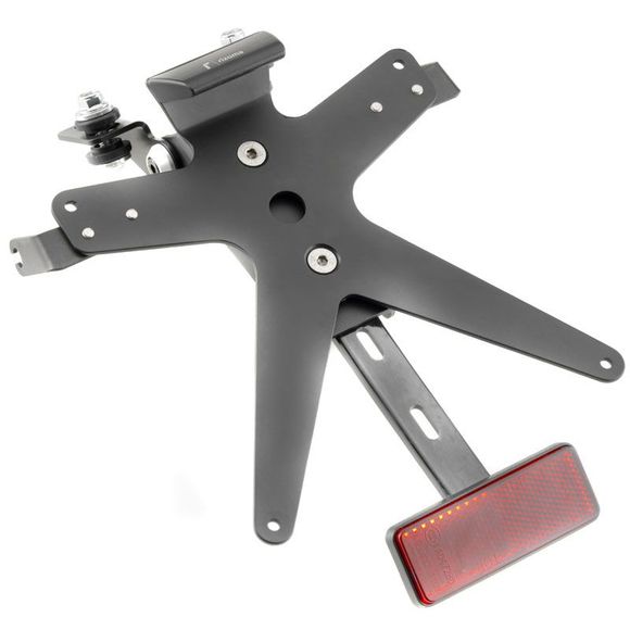 Rizoma FOX License Plate Holder - BlackRef: Rz0429 / Pt656B
