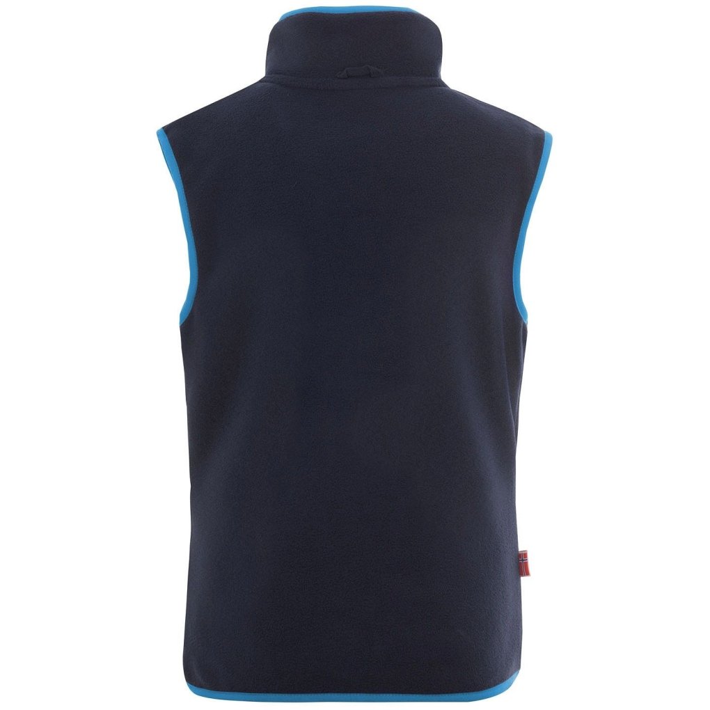 Trollkids Arendal Vest Kids - Navy/Light Blue