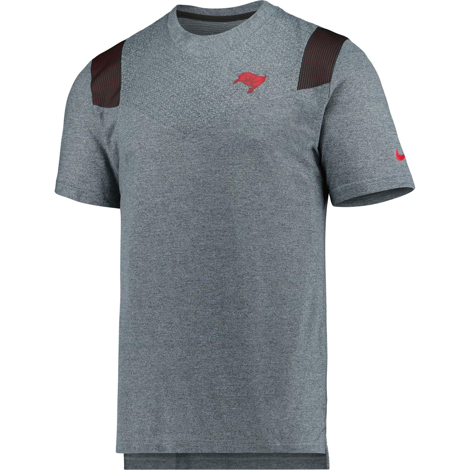 Tampa Bay Buccaneers 2022 NFL Sideline Nike Performance Player Top Gray
