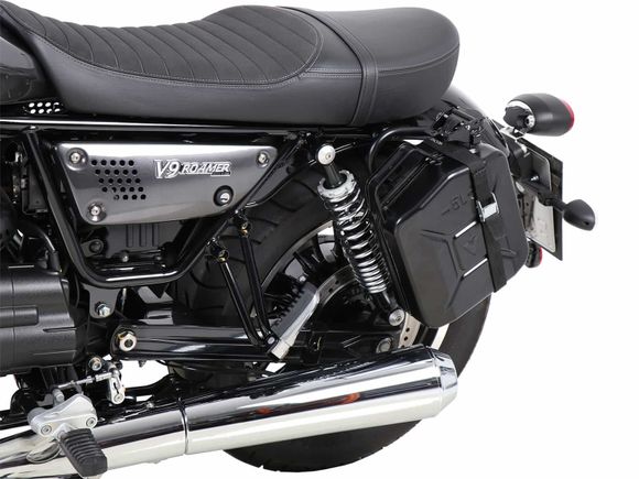 Jerrican Hepco & Becker 4 litres - noirMOTO GUZZI 900 V9 ROAMER - 2016 - 2024Ref : HBE04686A / 4220546 00 01