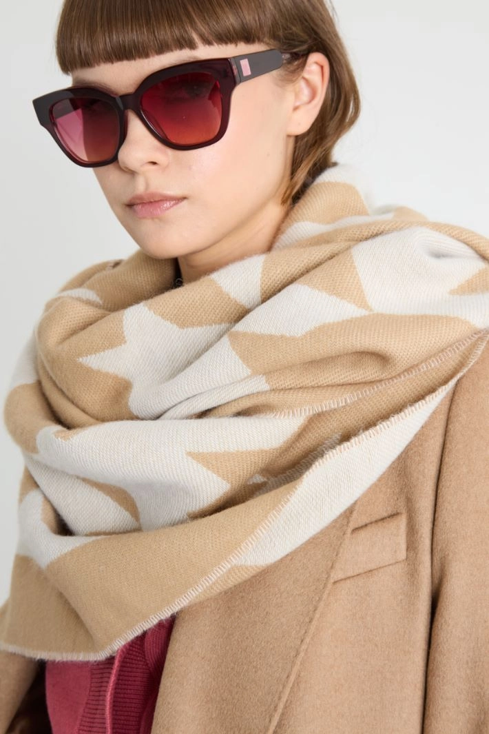 Soft stole - BEIGE CAMEL