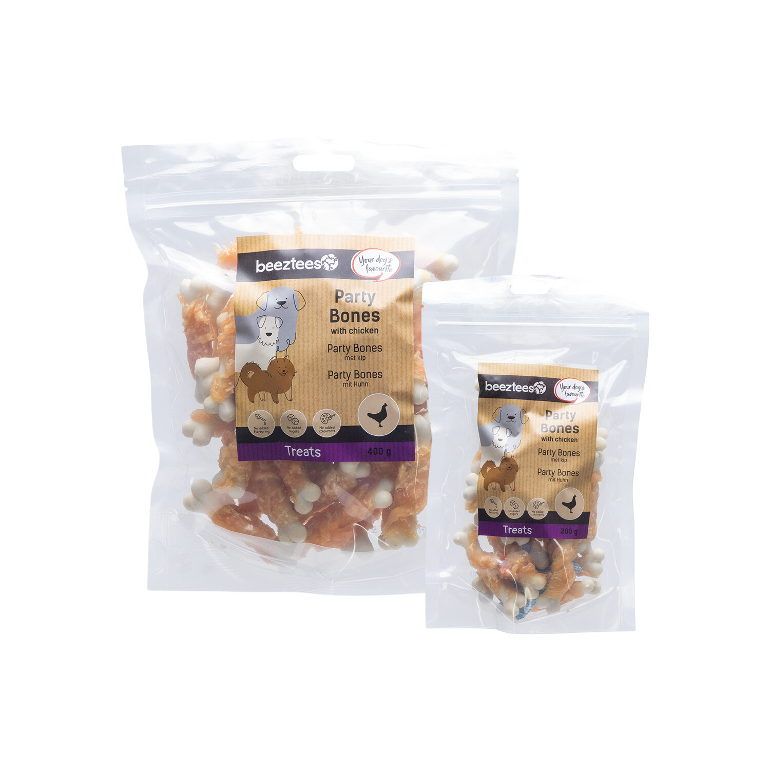 Beeztees Party Bones - Chicken - 200 g