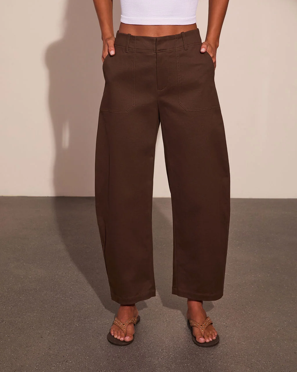 Dylan Barrel Leg Pants