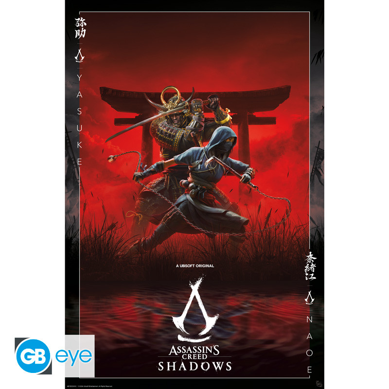 ASSASSIN'S CREED Poster Shadows key art (91.5x61cm)