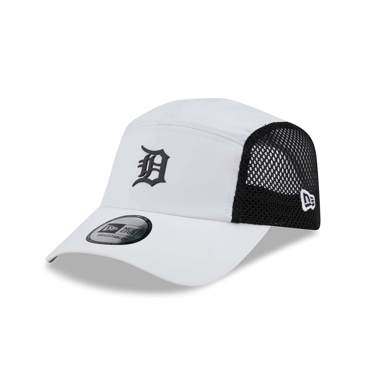 Detroit Tigers Official MLB Poly Runner Bungee Cord Cap White