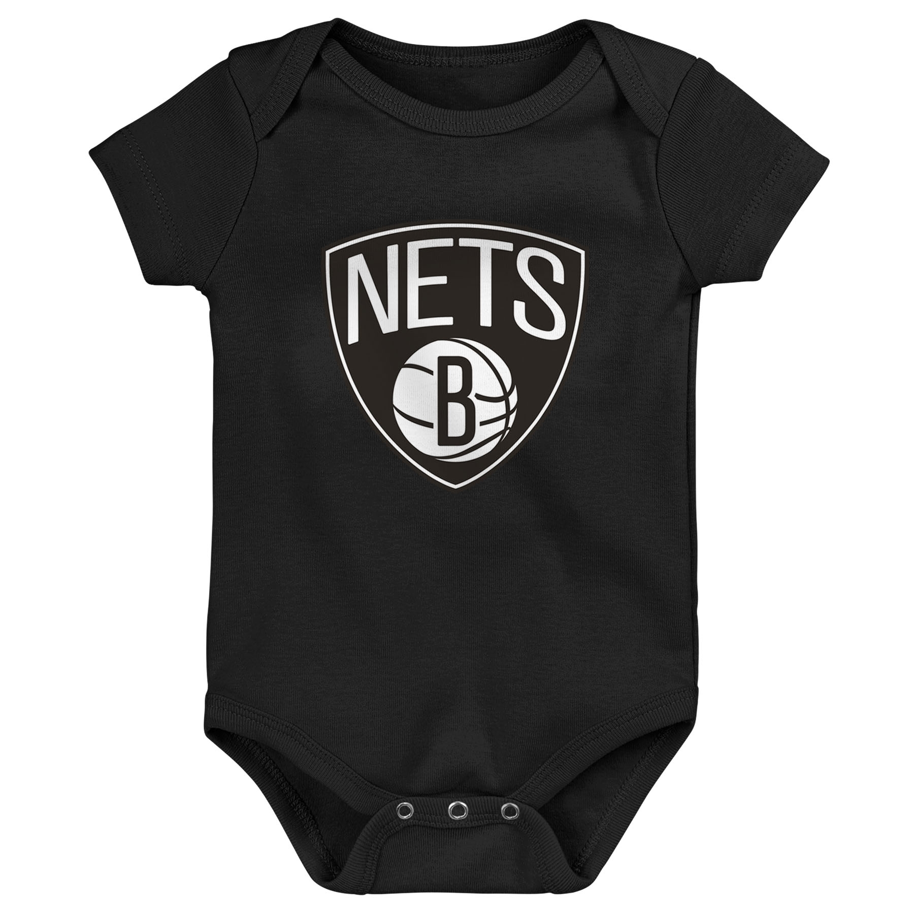 Brooklyn Nets Born to Win NBA Infant Bodysuit Set (3-Piece)