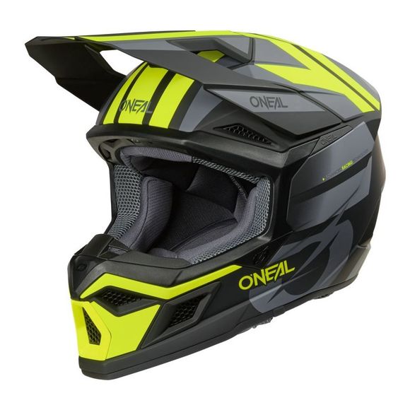 Casque cross O'Neal 3SRS - RIDE 2025 - Noir / GrisRef : OL2200