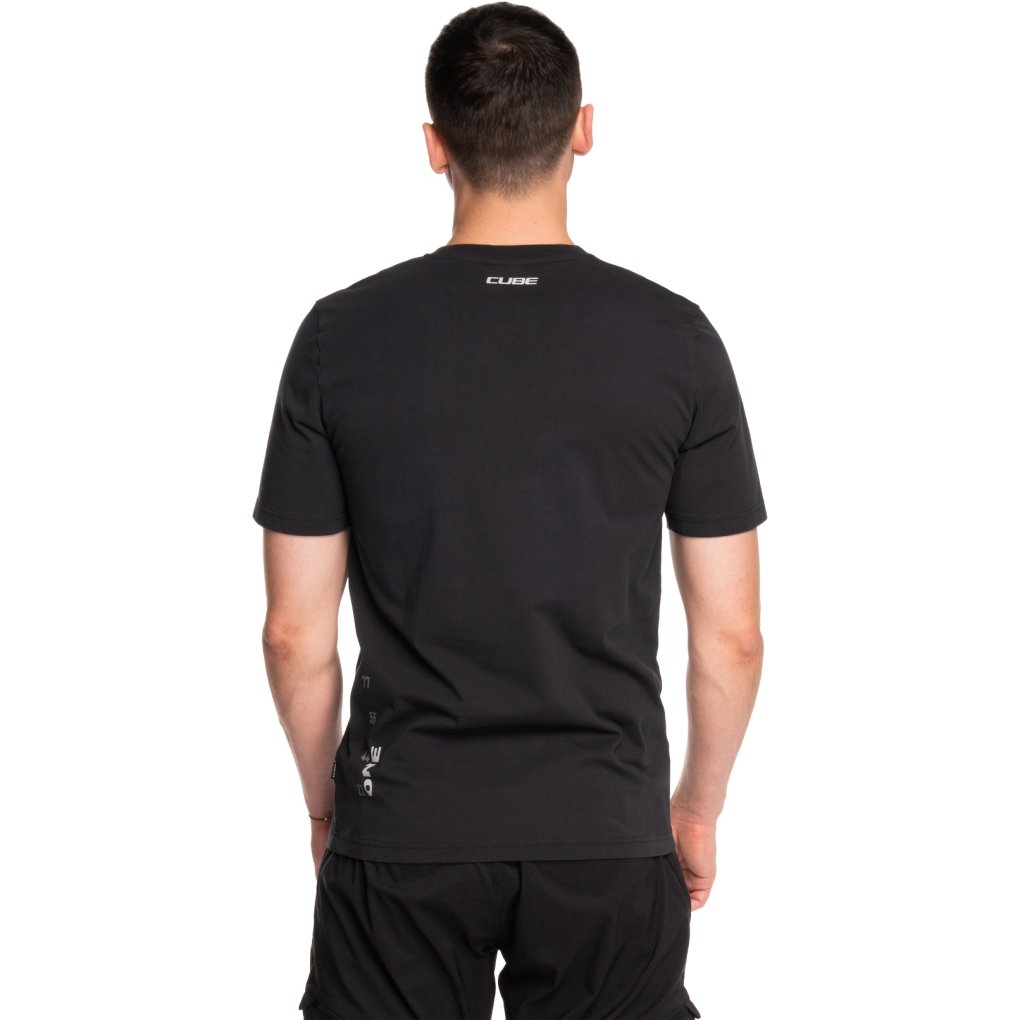 CUBE Organic T-Shirt Men - Stereo anthracite