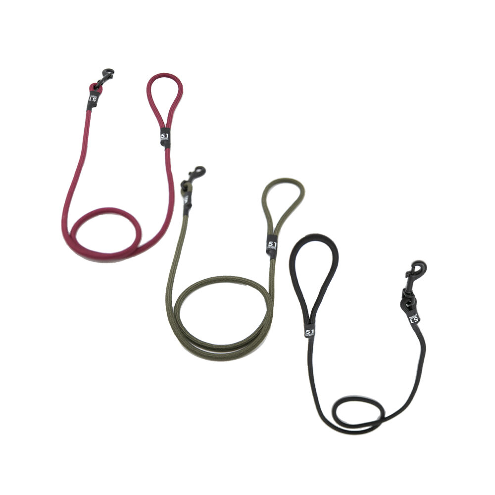 51 Degrees North - Wanderful - Leash - Rope - Burgundy - 120 cm x 8 mm