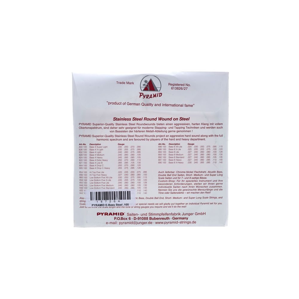 Pyramid 105 Single String bass guitar – Thomann Ireland