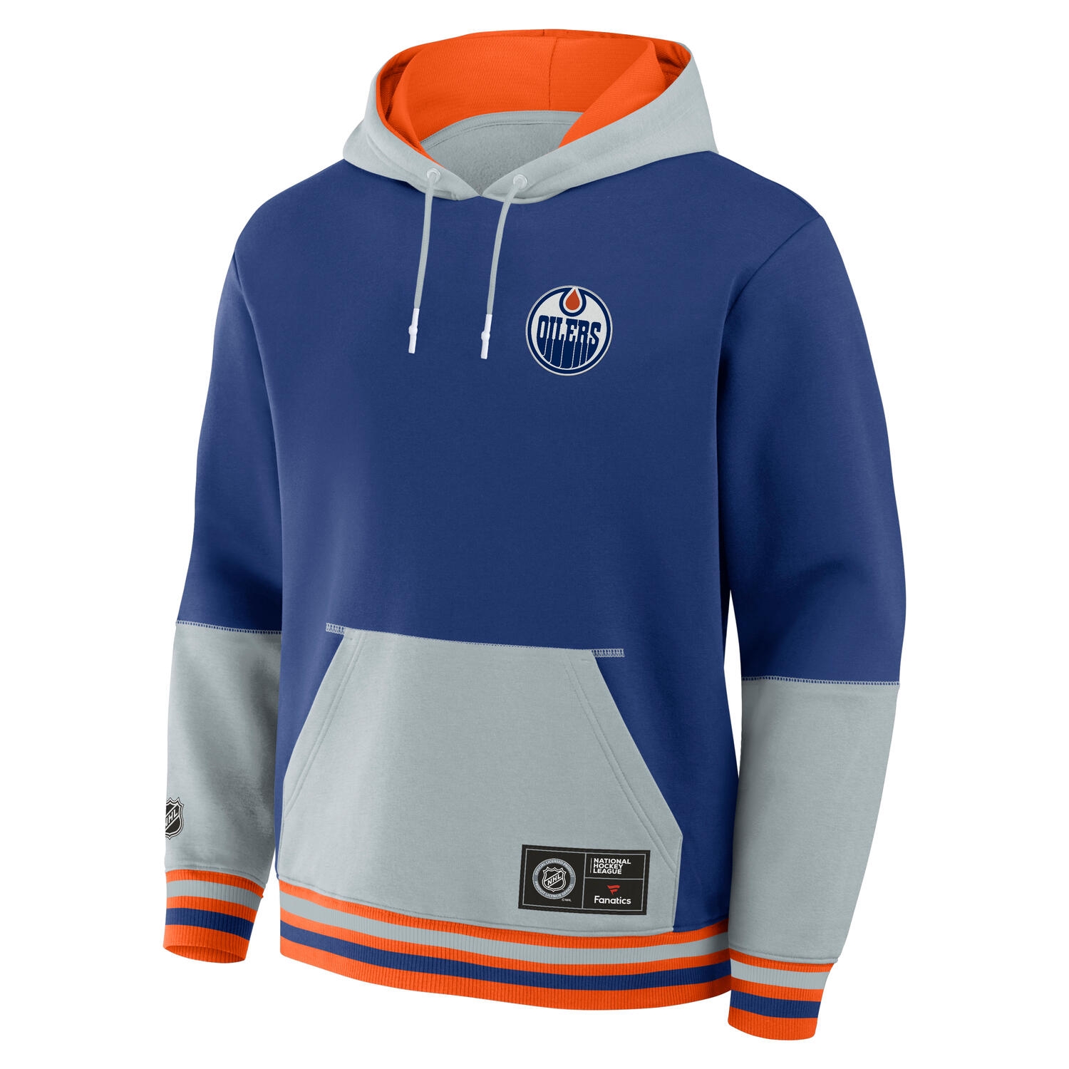 Edmonton Oilers Foundation NHL Hoodie Blue