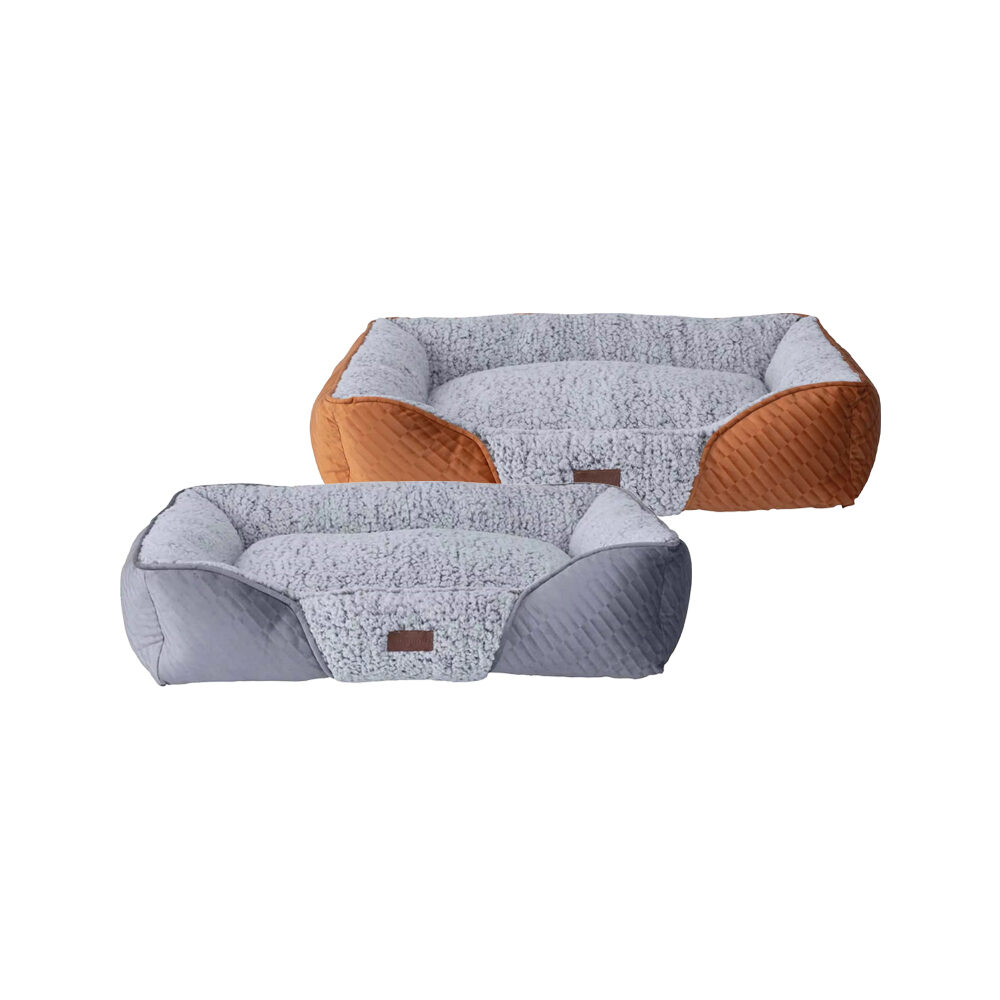 Quapas! Self-Warming Dog Bed - Brown - L