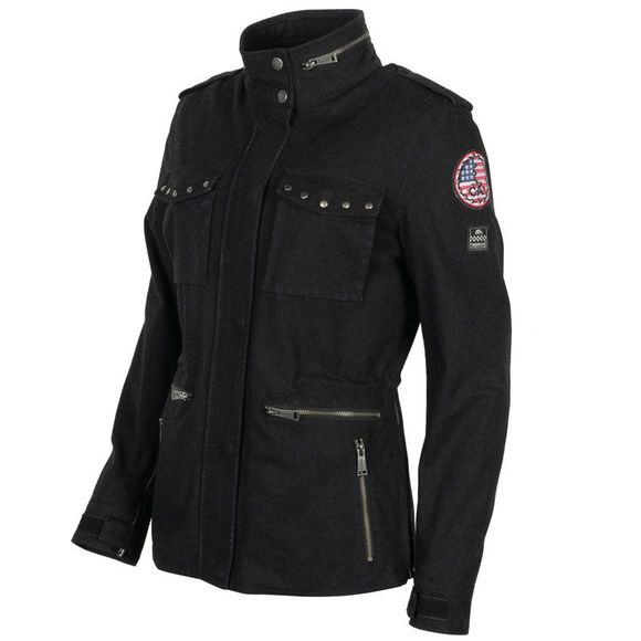 Helstons TARA Motorcycle Jacket - BlackRef: HS0851