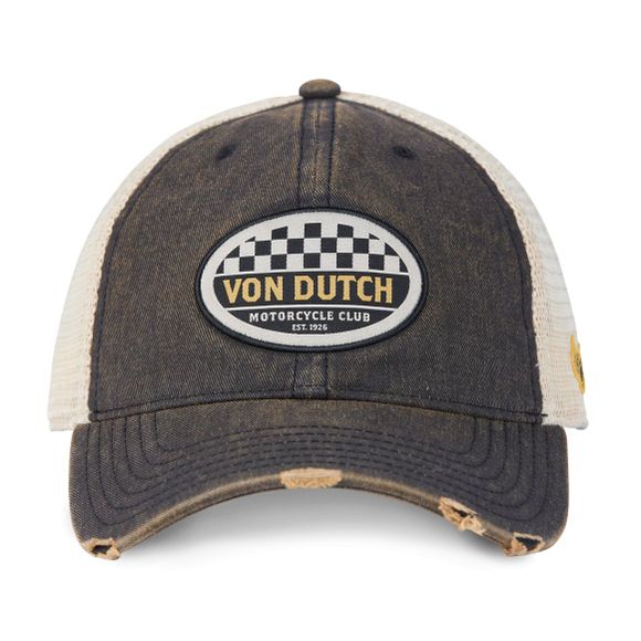 Casquette Von Dutch MAC - GrisRef : VDH0290 / VD/1/CB/MAC/08-TU