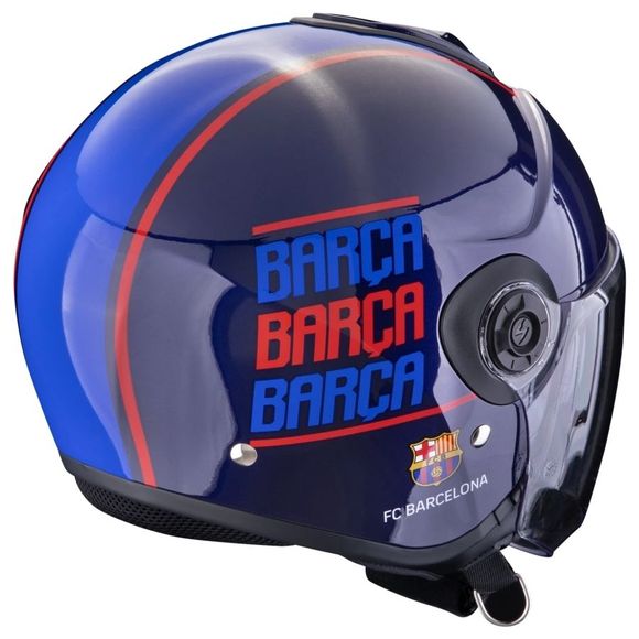 Casque jet Scorpion Exo EXO-CITY II - FC BARCELONA - BleuRef : SC1038