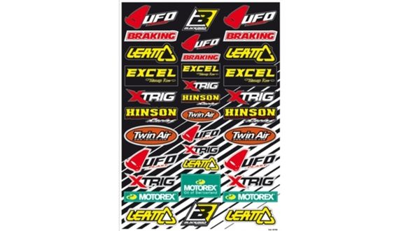 Universal Blackbird Stickers 2014Ref: Bc00752A / 1054603