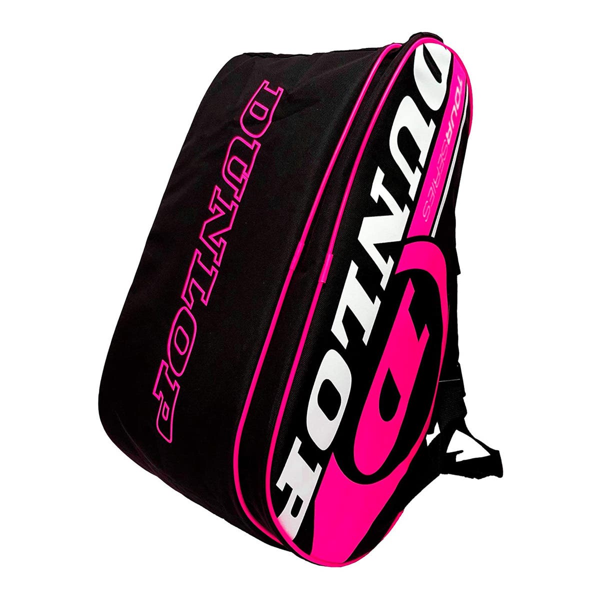 DUNLOP TOUR INTRO BLACK AND PINK PADEL BAG