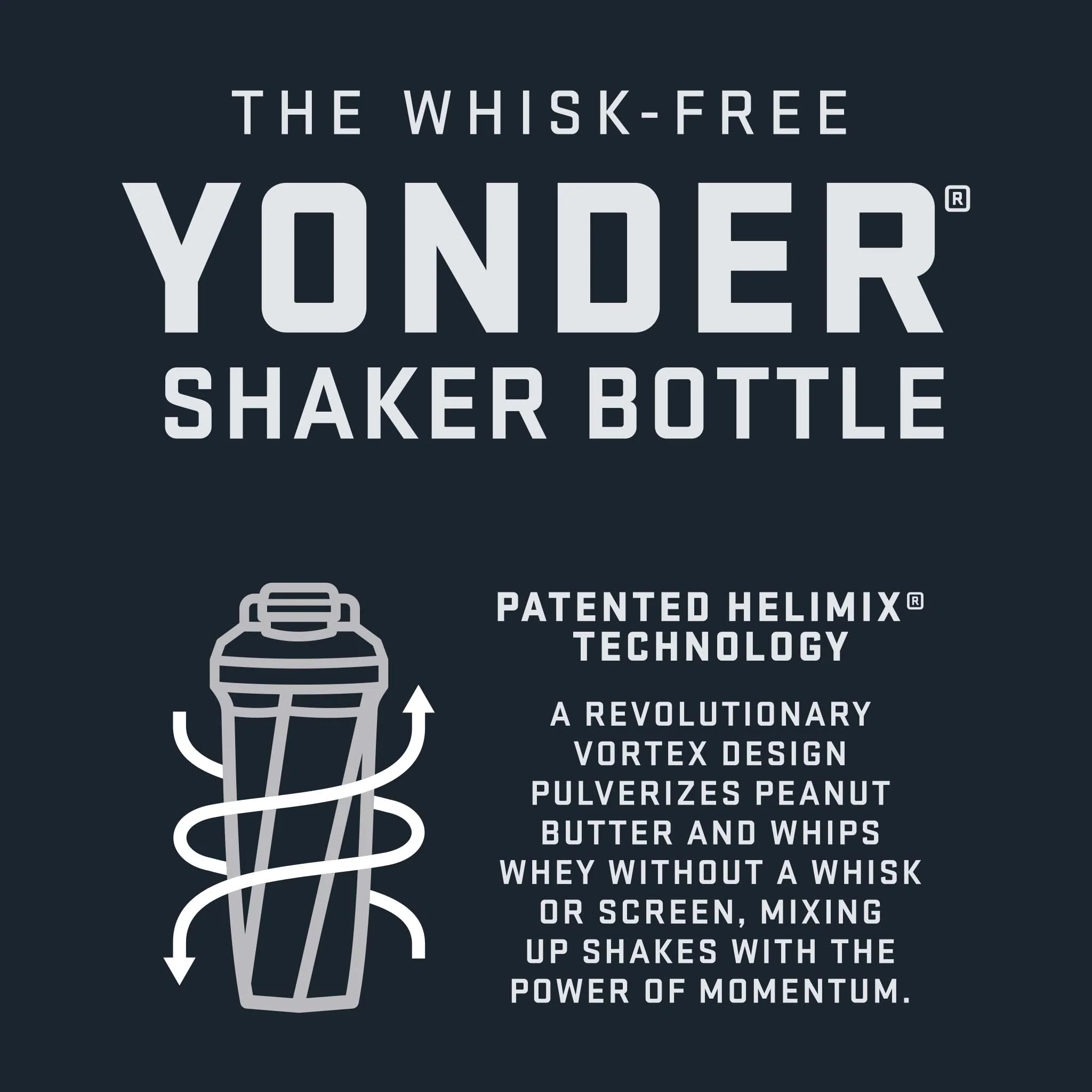 YETI Navy Yonder 27oz Shaker Bottle