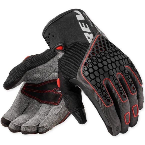 Rev it MANGROVE Gloves - Gray / RedRef: RI1749