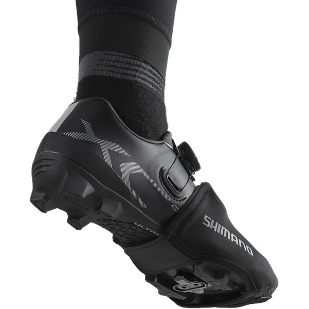 Shimano Dual Soft Shell Toe Overshoe for RC / XC / RX - Black