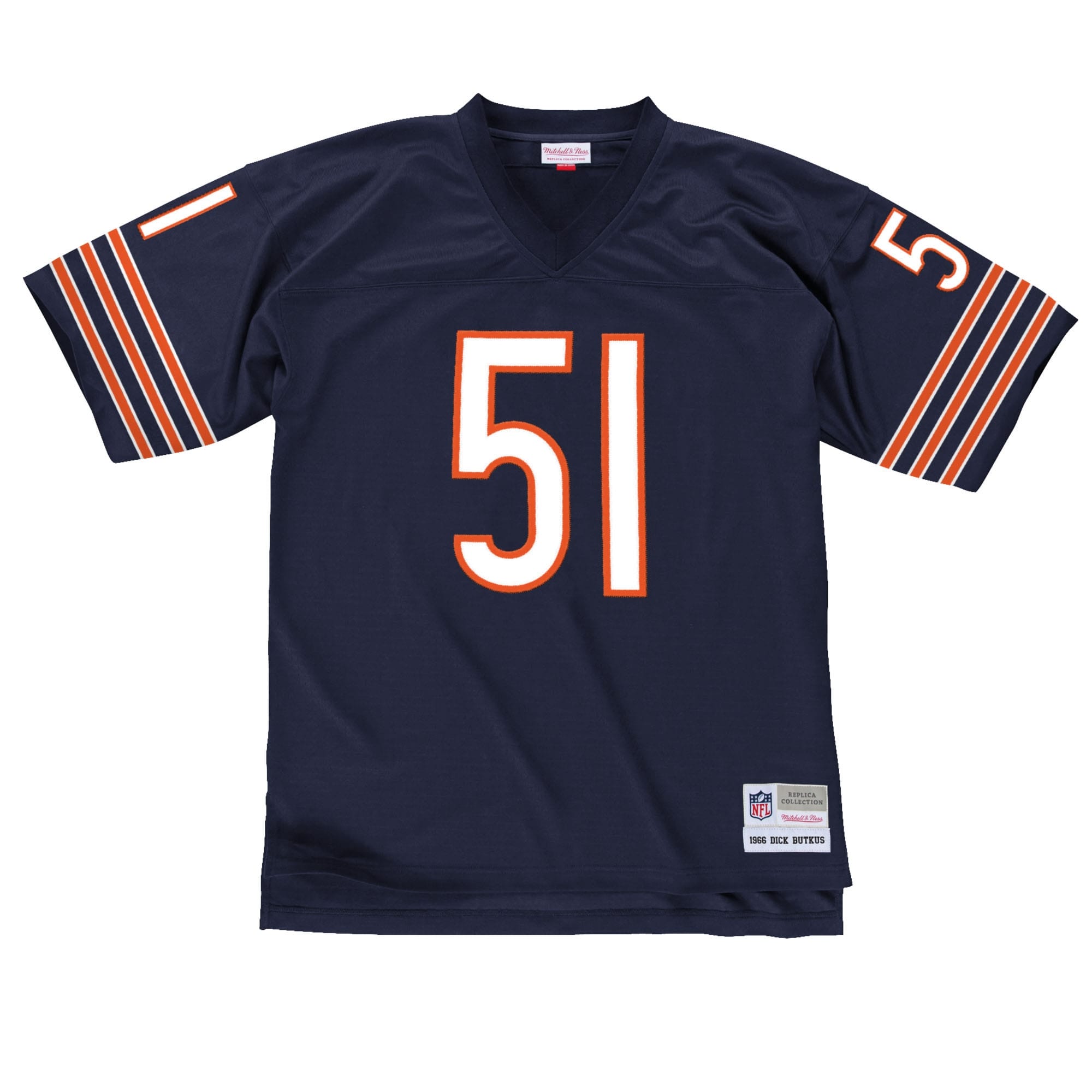 Dick Butkus #51 Chicago Bears Mitchell & Ness Throwback NFL Jersey Navy