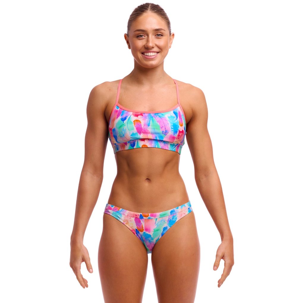 Funkita Hipster Eco Bikini Brief Women - Tickle Pink
