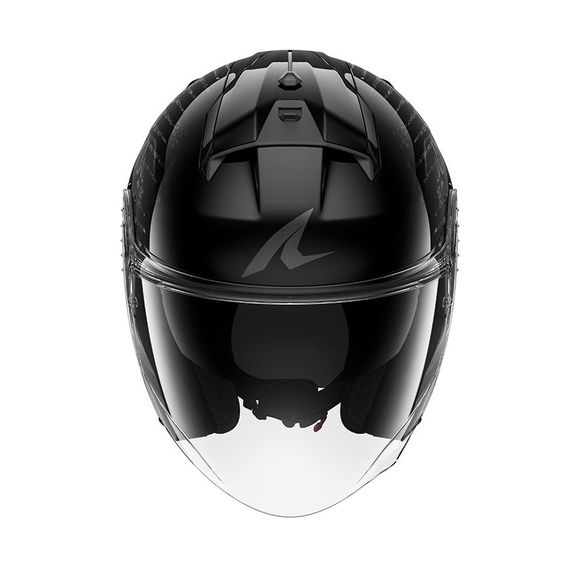 Casque jet Shark SKWAL JET REPTAIA - Noir / BlancRef : SH1856-C57239