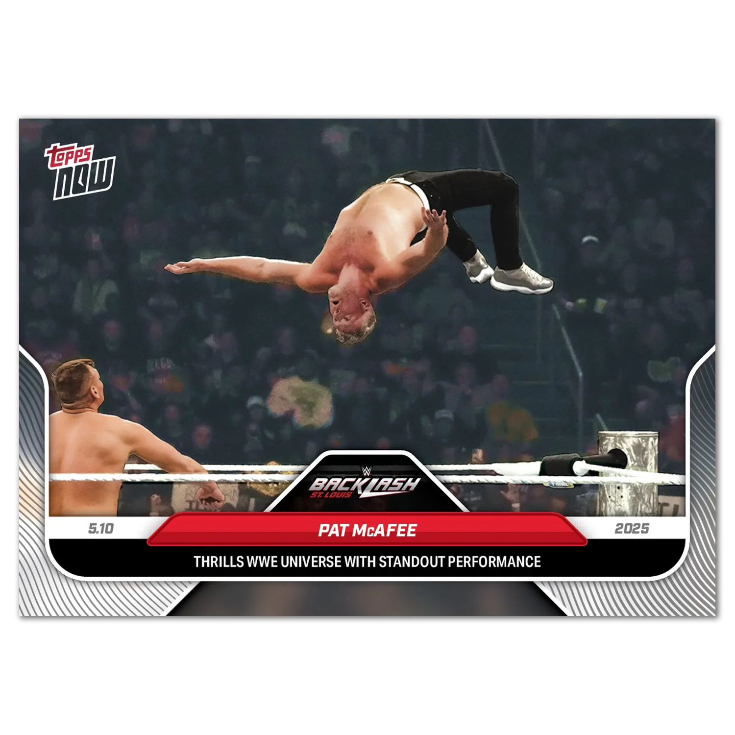 Pat McAfee - 2025 WWE Topps NOW® - Card 51