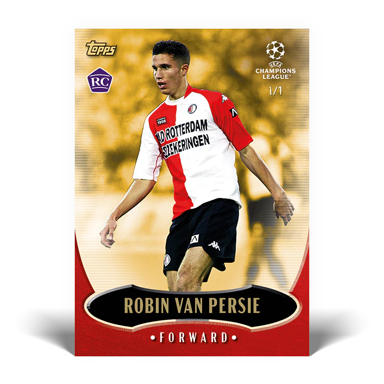 The Lost Rookie Card - Robin van Persie - Card #17