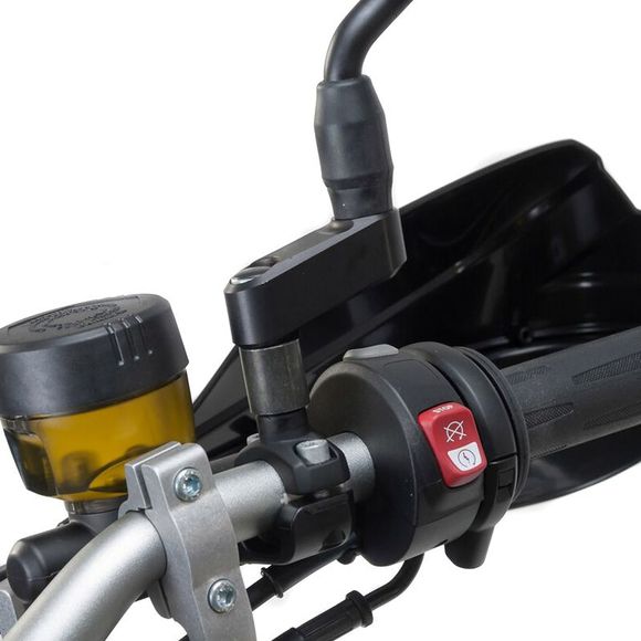 SW-MOTECH universal extension mirror support - blackRef: svl.00.504.10100/b / svl.00.503.11100/b