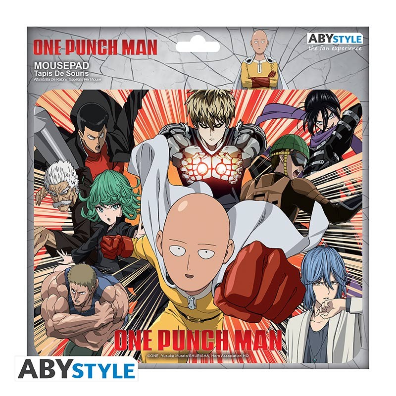 ONE PUNCH MAN Flexible Mousepad Heroes