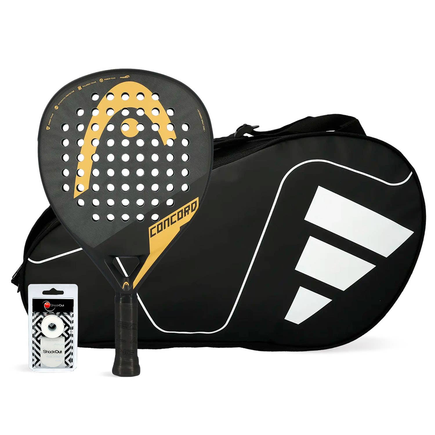 PACK Head CONCORD padel bag Adidas Carbon CTR WHITE