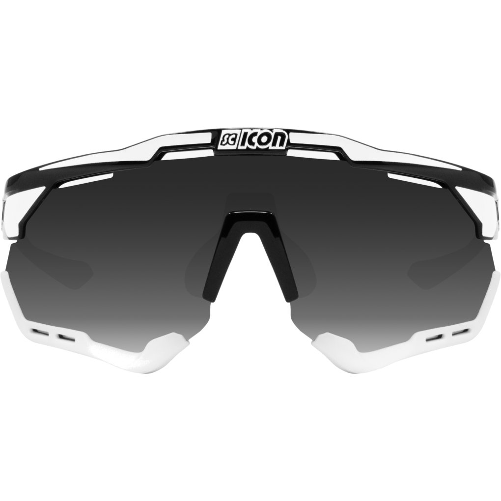 Scicon Aeroshade XL Glasses - Black White - Multimirror Silver | Clear