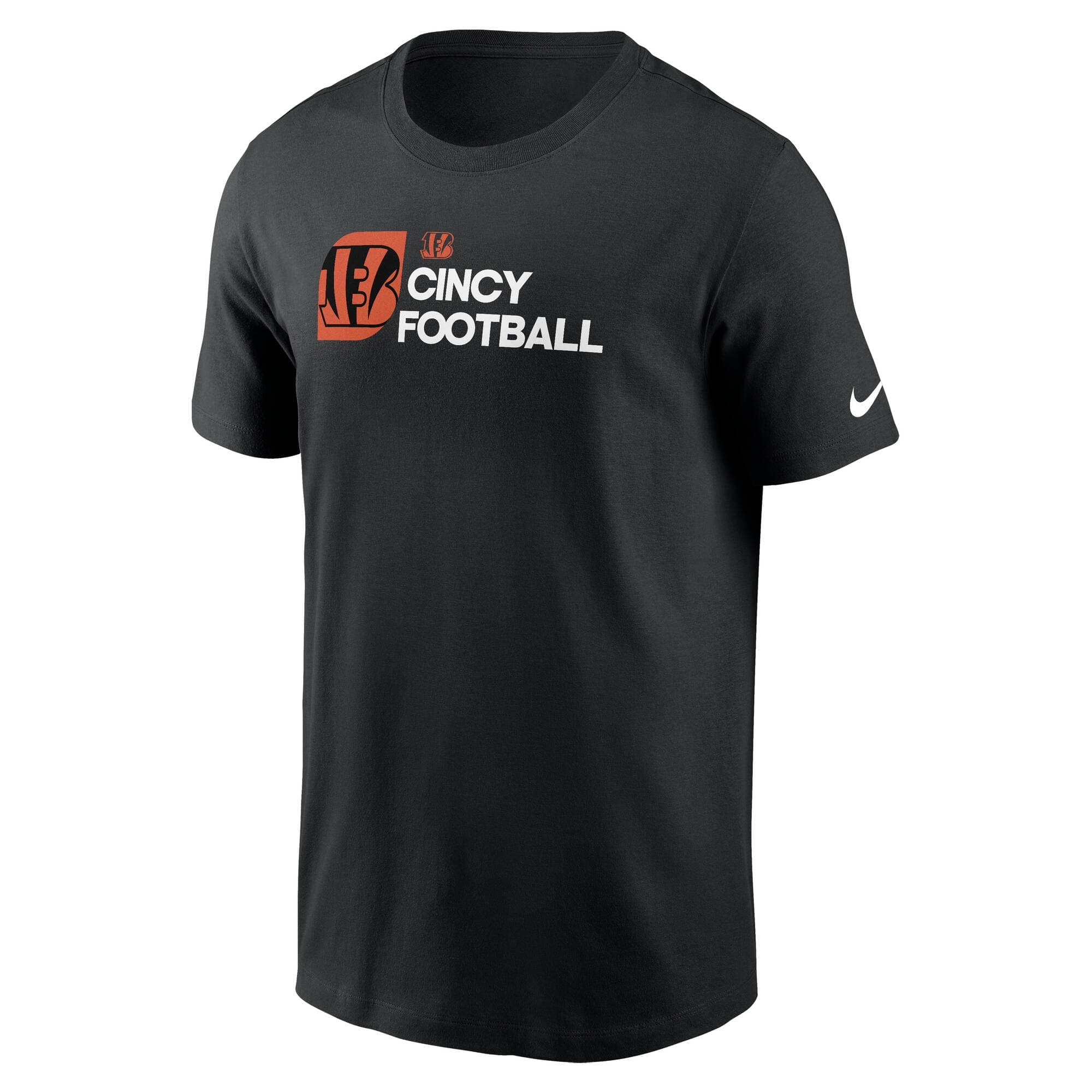 Cincinnati Bengals Team Slogan Nike Essential NFL T-Shirt Black
