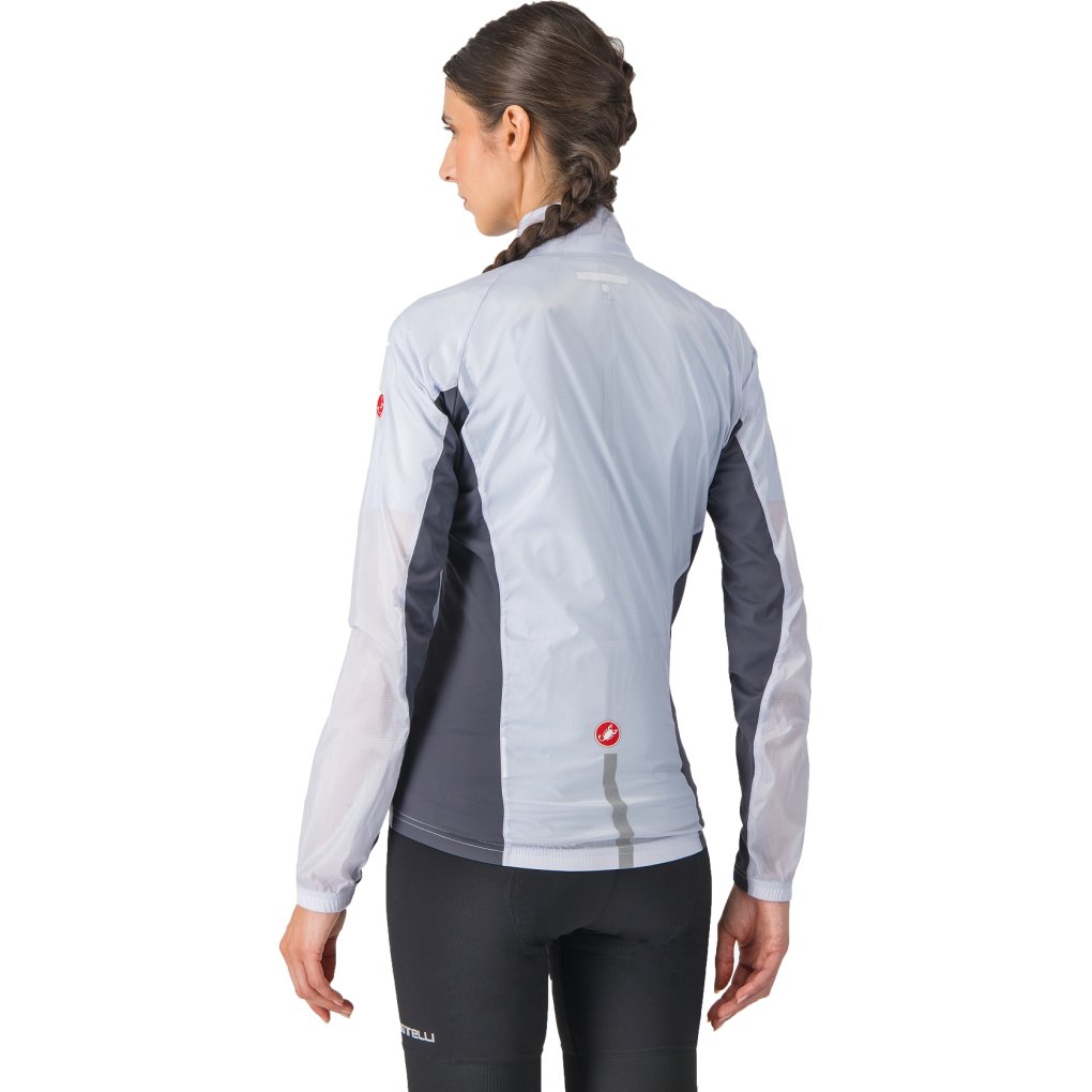 Castelli Squadra Stretch Jacket Women - silver grey/dark grey