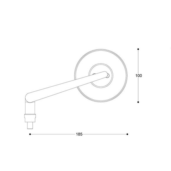 Rétroviseur Barracuda SKIN-S B-LUX (la paire) Universel - NoirRef : BAR0147