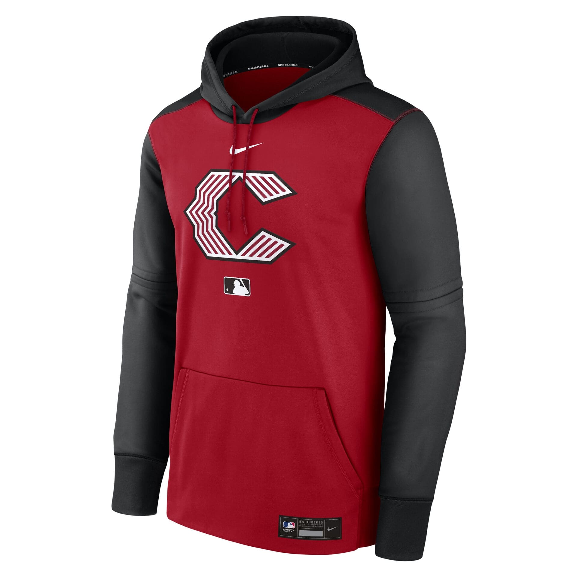 Cincinnati Reds City Connect 2026 MLB Authentic Therma Hoodie Red