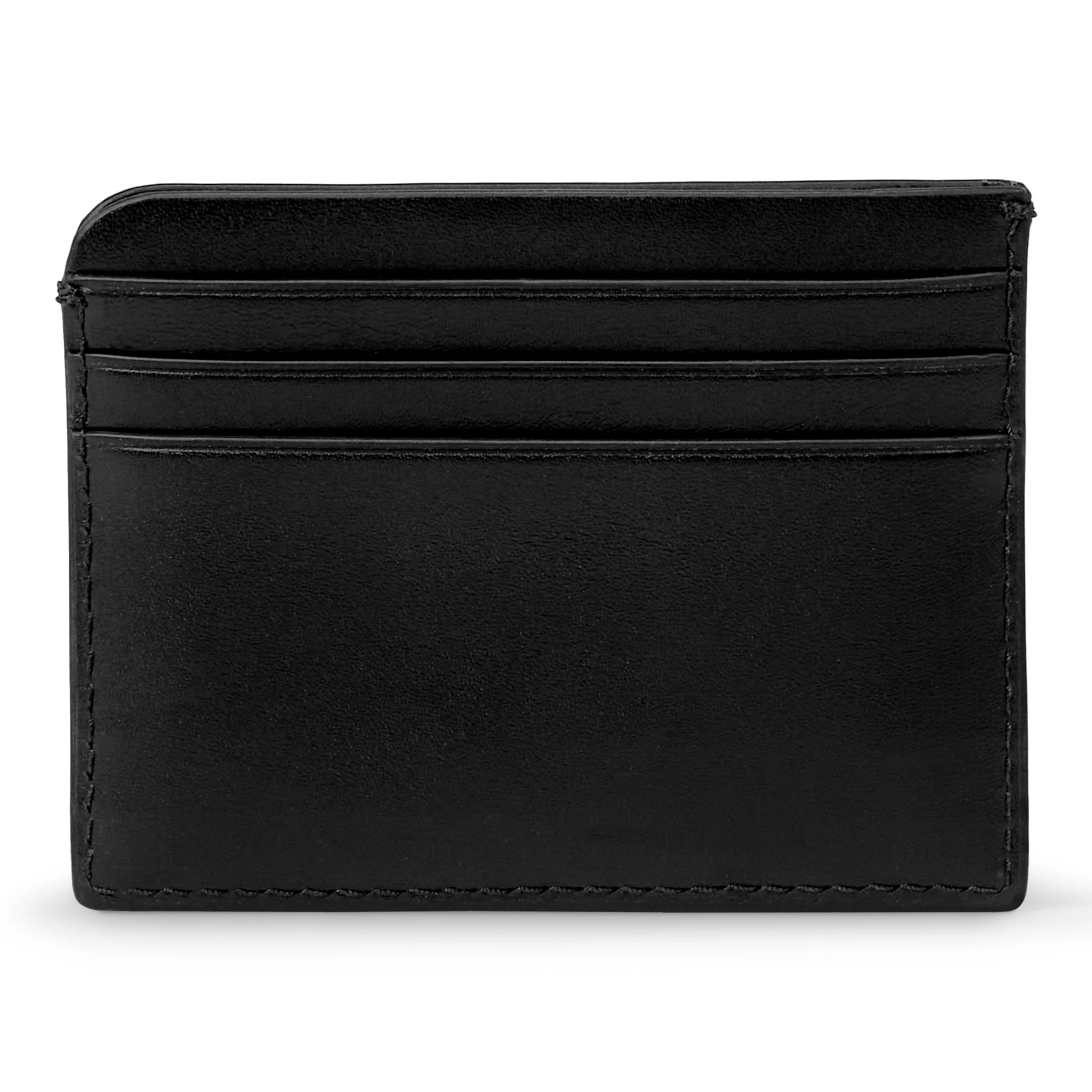 ECCO Wallet Kleine Leder-Geldbörse Schwarz 8X10X1 cm