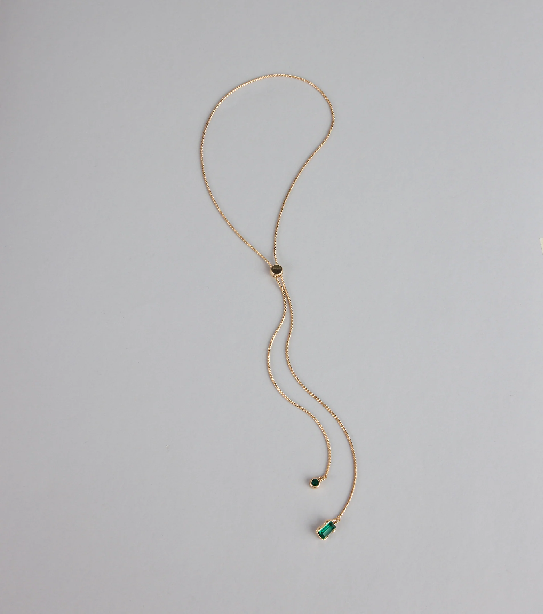 Hint Of Glamour Slider Necklace