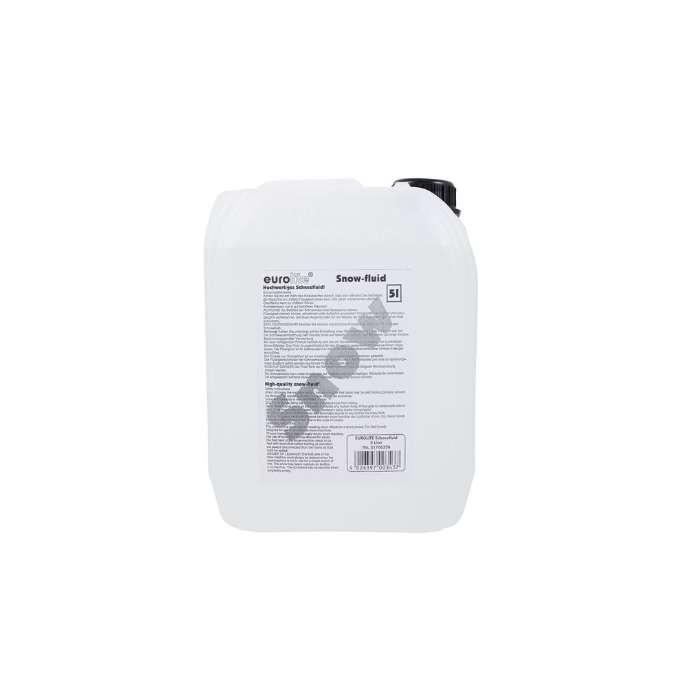 Eurolite Snow Fluid 5 Liter – Thomann Ireland